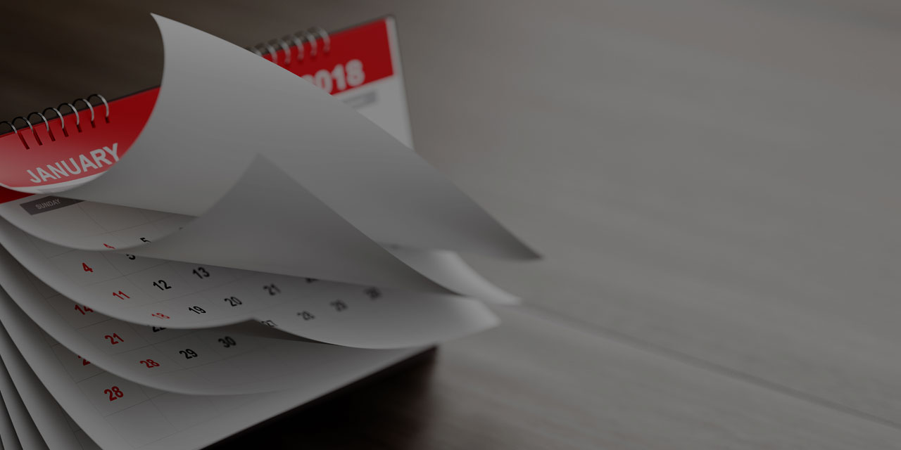 Printed Desk Calendars